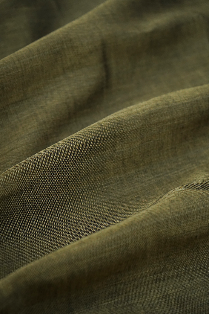 RIFLE GREEN WITH BLACK BORDER NARAYANPET COTTON SAREE - Queens Jewel Emporium