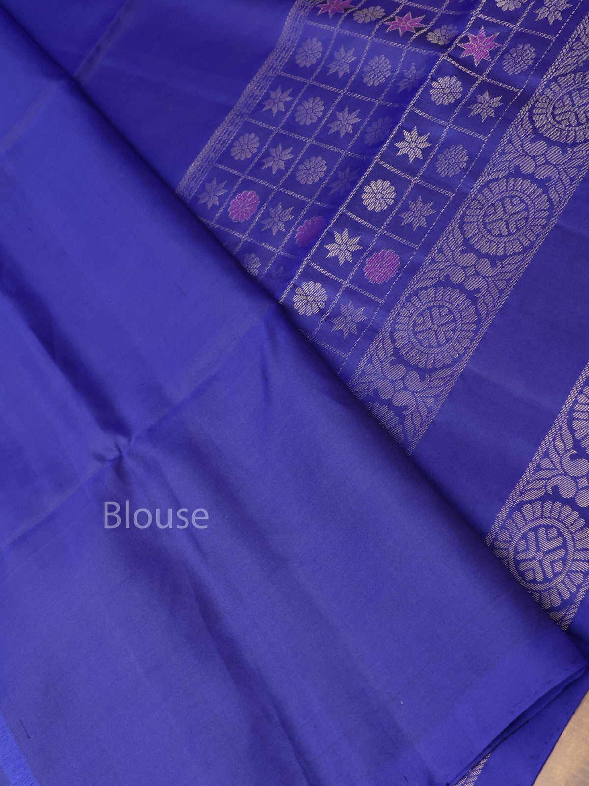 Violet Athangudi Inspired Pure Soft Silk Saree