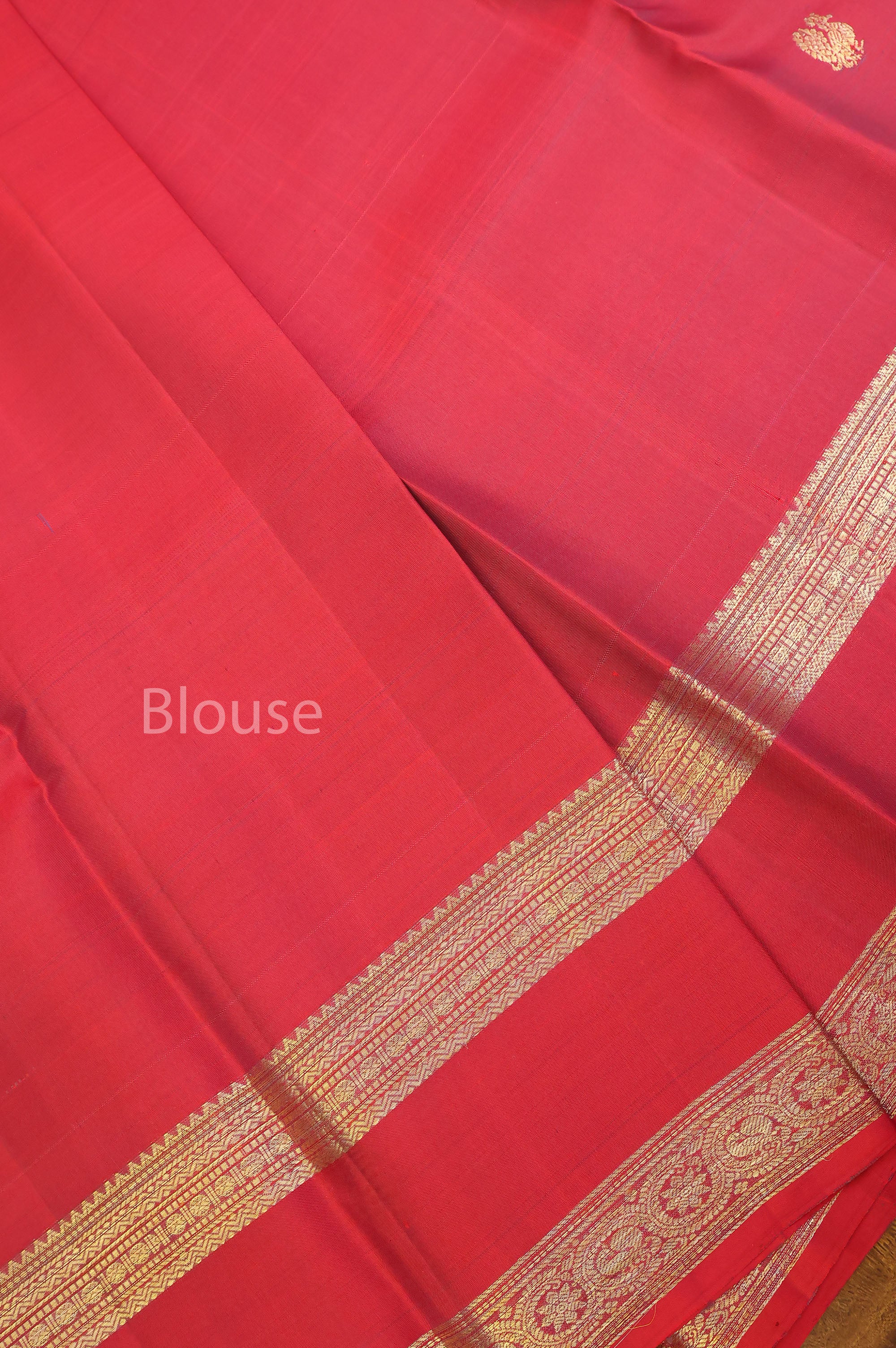 Maroon Budget Kanchivaram Silk Saree