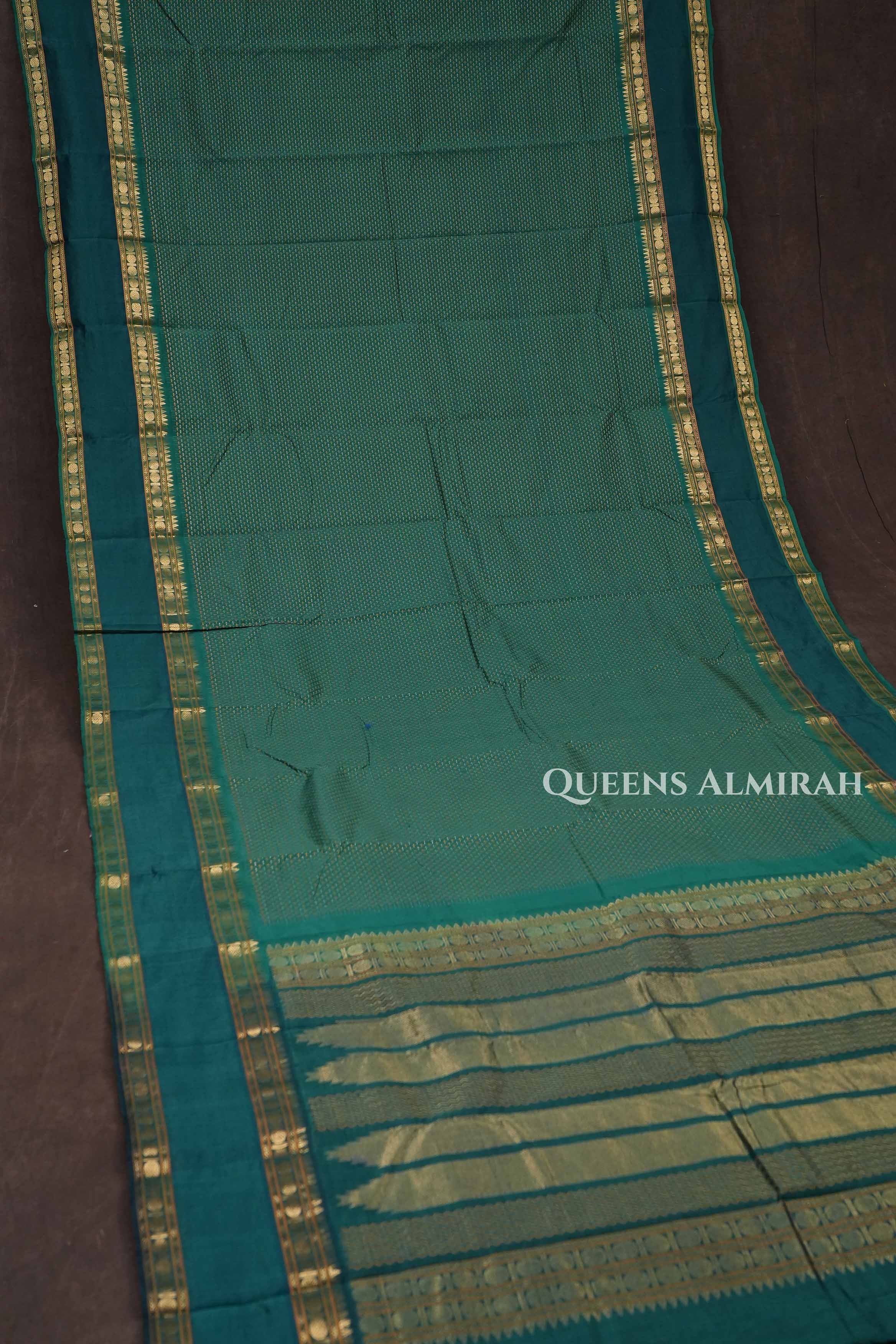 Green Budget Silk Cotton Saree
