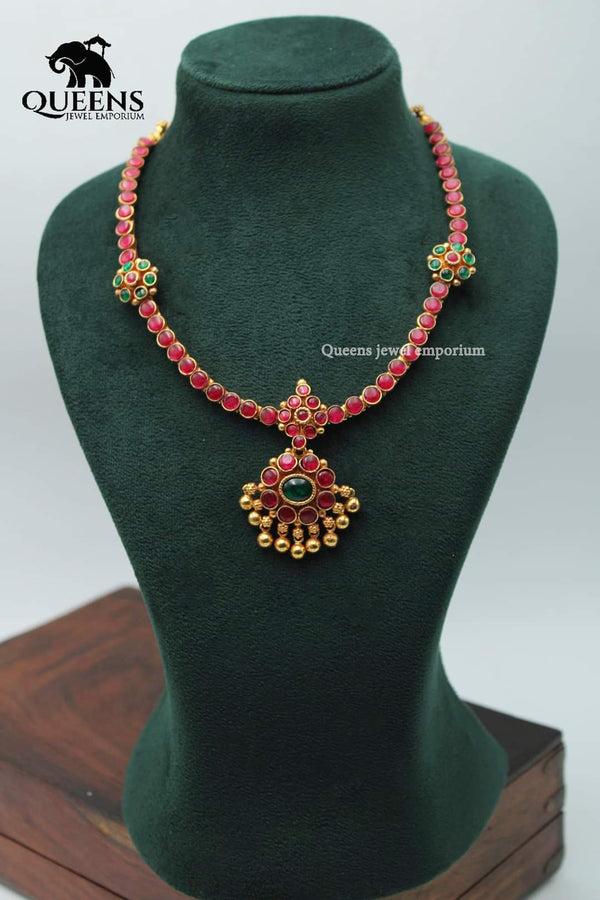SUVARNYA KEMP NECKLACE - Queens Jewel Emporium