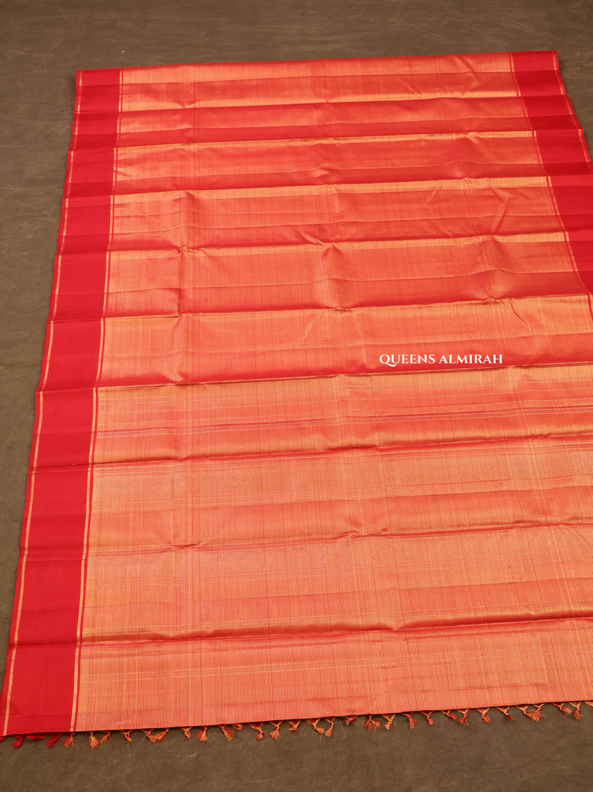 Maroon Pure Kanchivaram Silk Saree