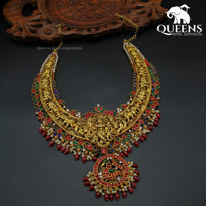 HAMSAVENI KANTI NECKLACE - Queens Jewel Emporium
