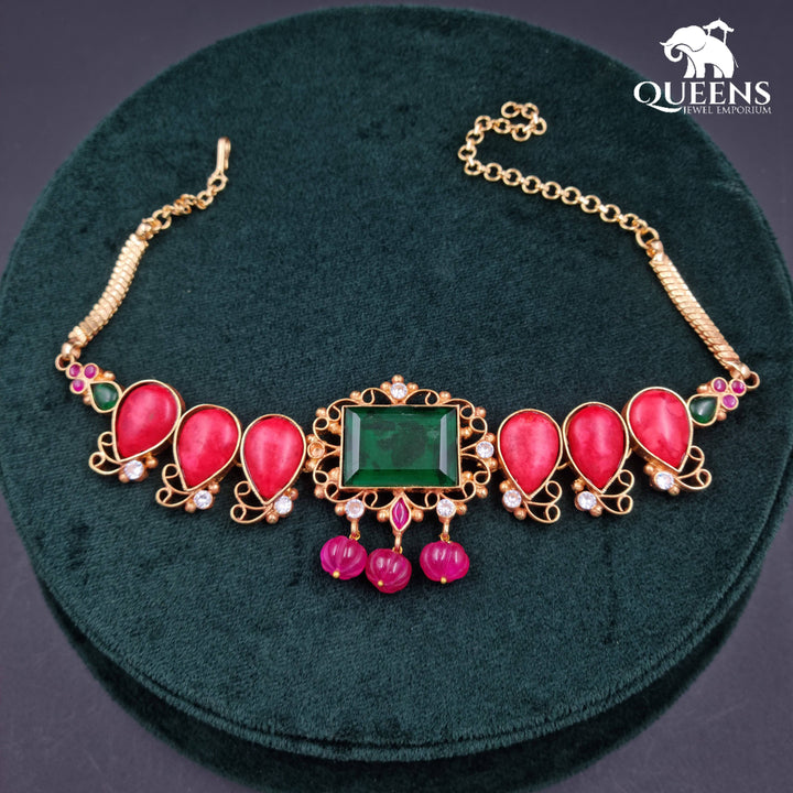 DHIRAVIKA CHOKER - Queens Jewel Emporium