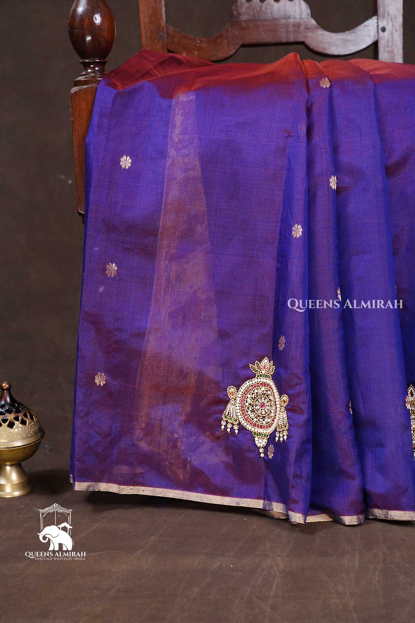 Venkatathiri Katan Chanderi Silk Saree