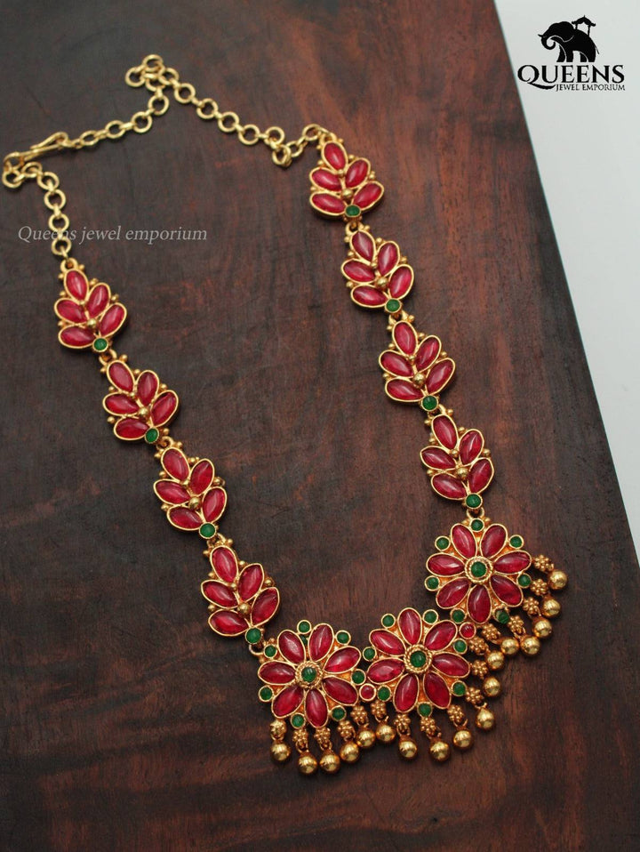 VAIRAHYA KEMP NECKLACE - Queens Jewel Emporium