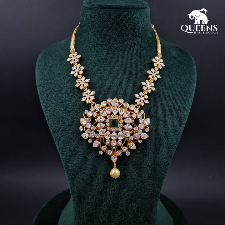 SUMIRA ZIRCON NECKLACE - Queens Jewel Emporium