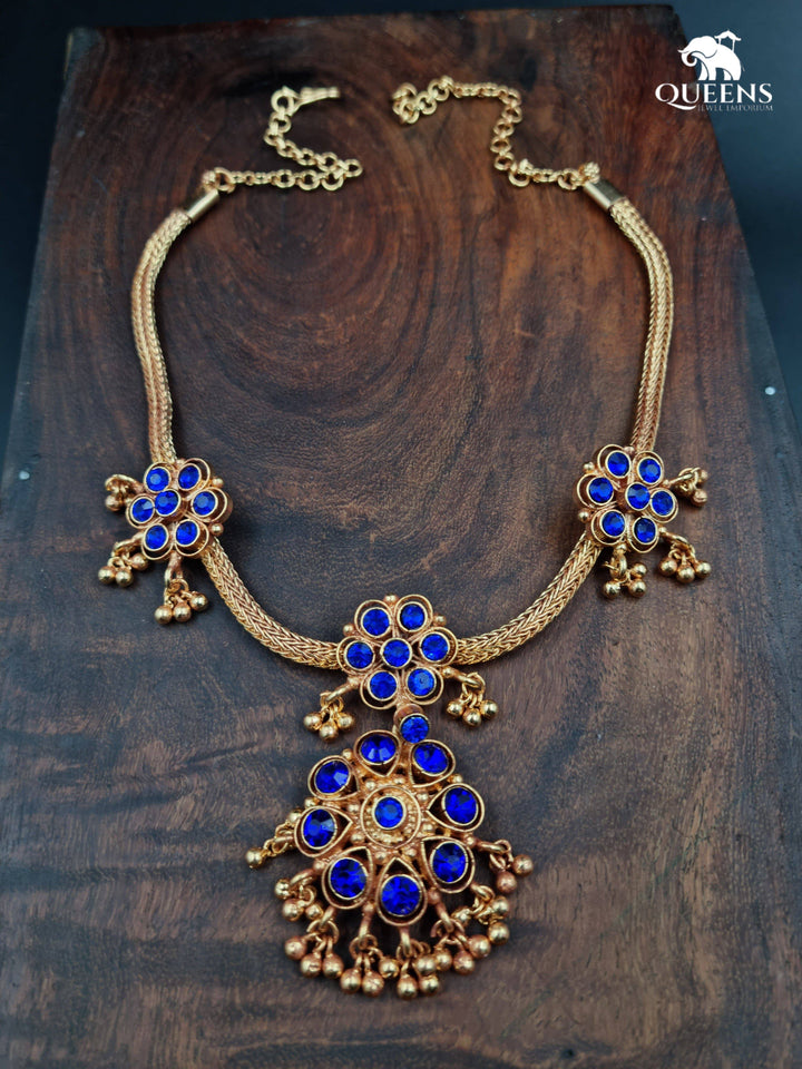 JAYAPRADHA ZIRCON NECKLACE - Queens Jewel Emporium