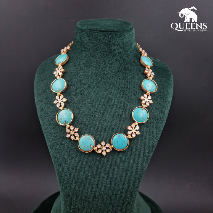 PALLAVI FLORAL NECKLACE - Queens Jewel Emporium