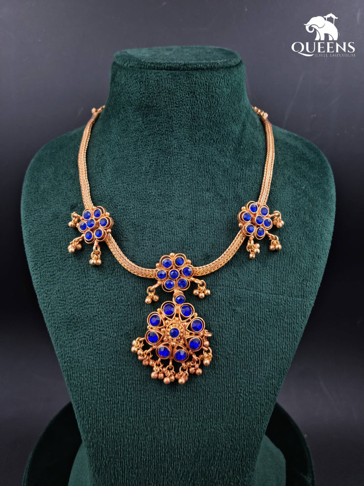 JAYAPRADHA ZIRCON NECKLACE - Queens Jewel Emporium