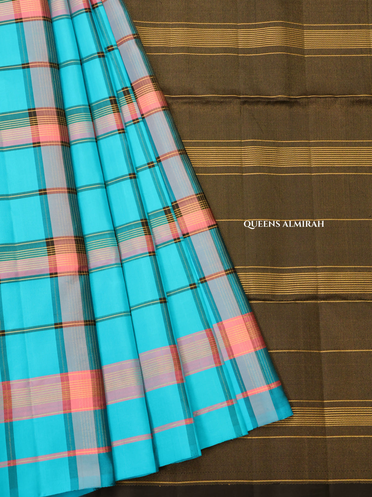 Blue Pure Soft Silk Saree