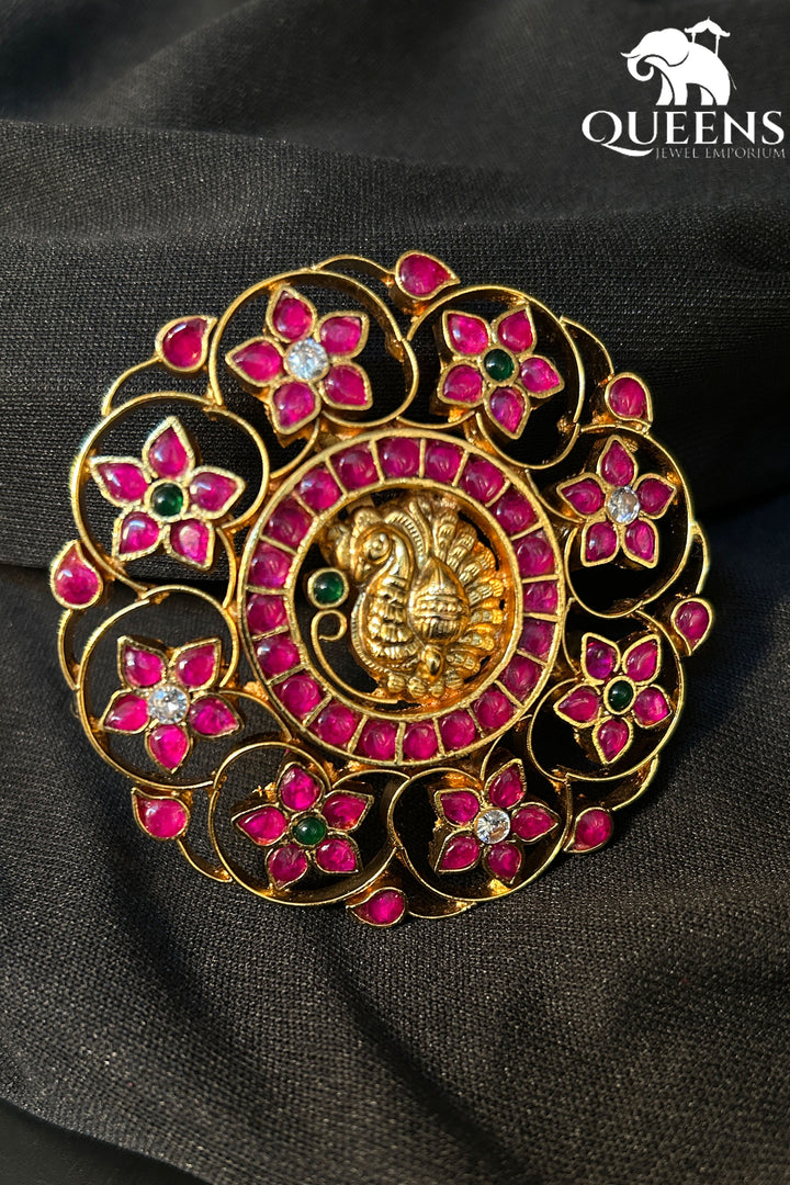 PADMINI RAKKADAI PENDANT SET - Queens Jewel Emporium