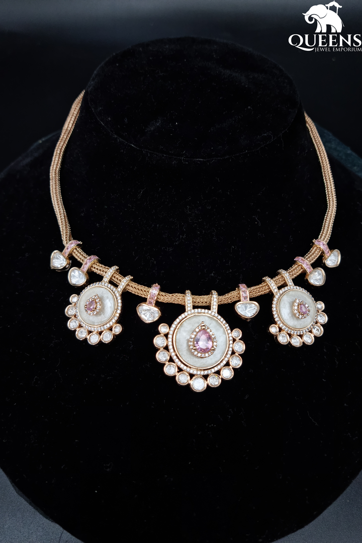 GOSHAL KUNDAN NECKLACE - Queens Jewel Emporium