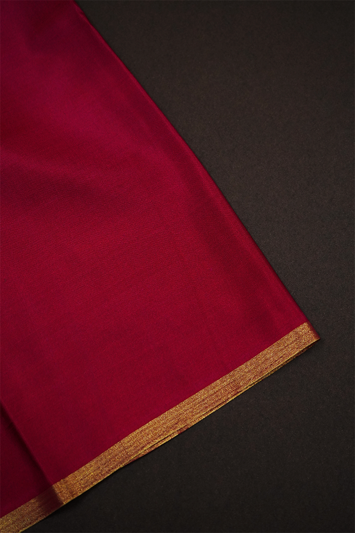 ONION PINK WITH MULTI COLOR KANCHIVARAM SILK SAREE - Queens Jewel Emporium