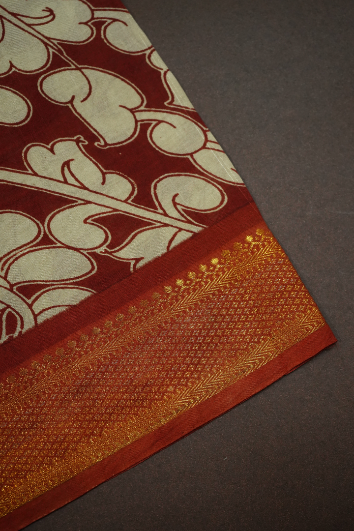 COTTON SEED   MANGALGIRI SAREE - Queens Jewel Emporium