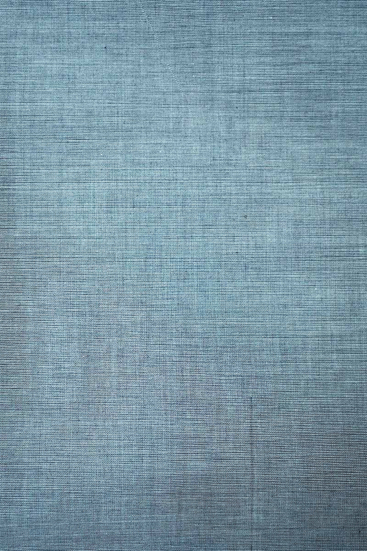 BLUE CYAN WITH PAITHANI BORDER KANCHI COTTON SAREE - Queens Jewel Emporium