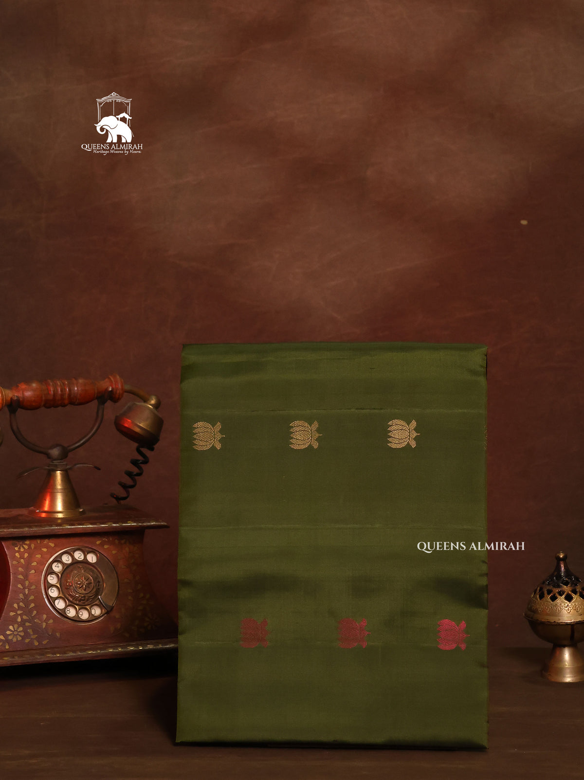 Green Pure Soft Silk Saree