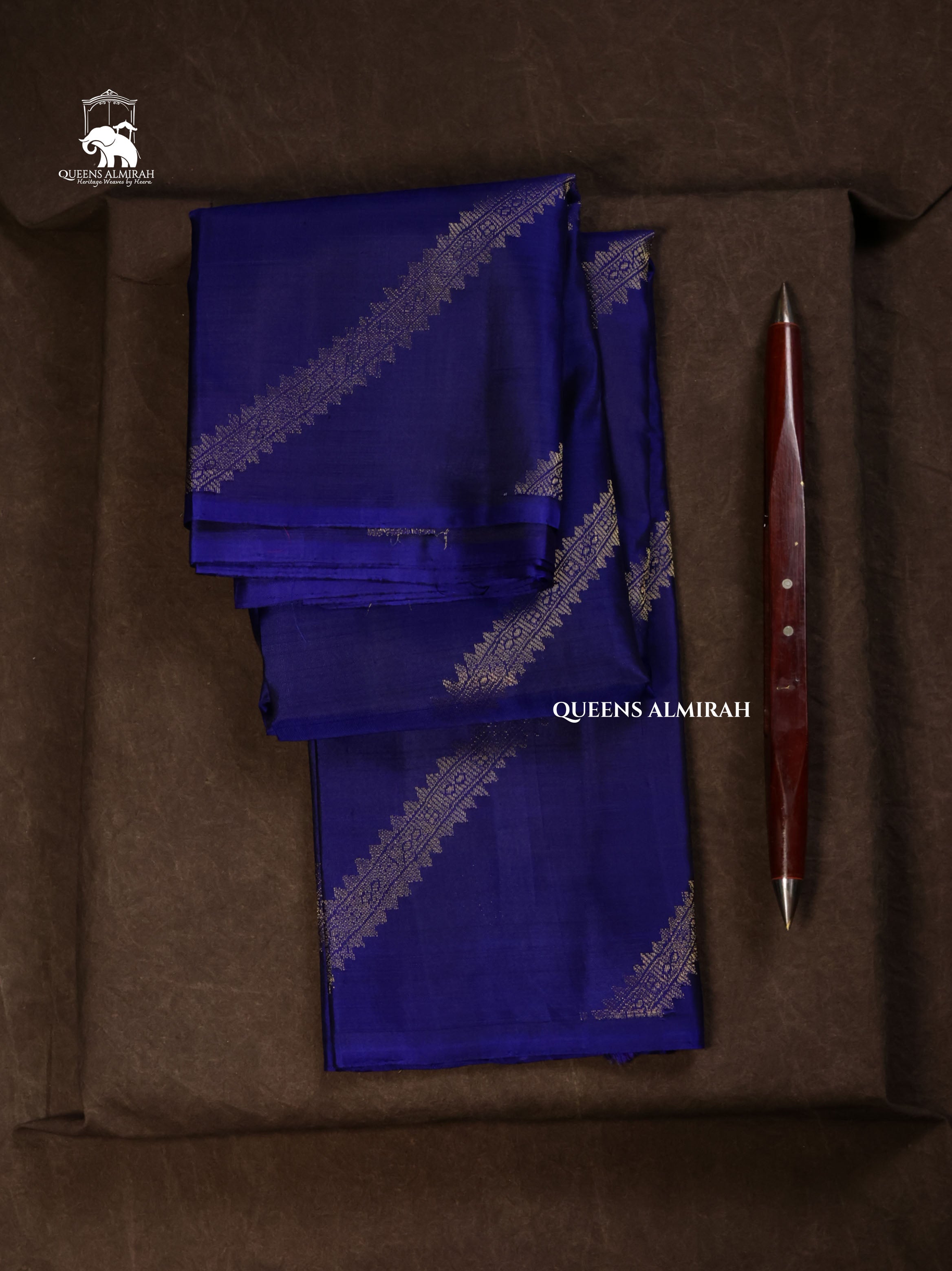 Blue Pure Kanchivaram Silk Saree