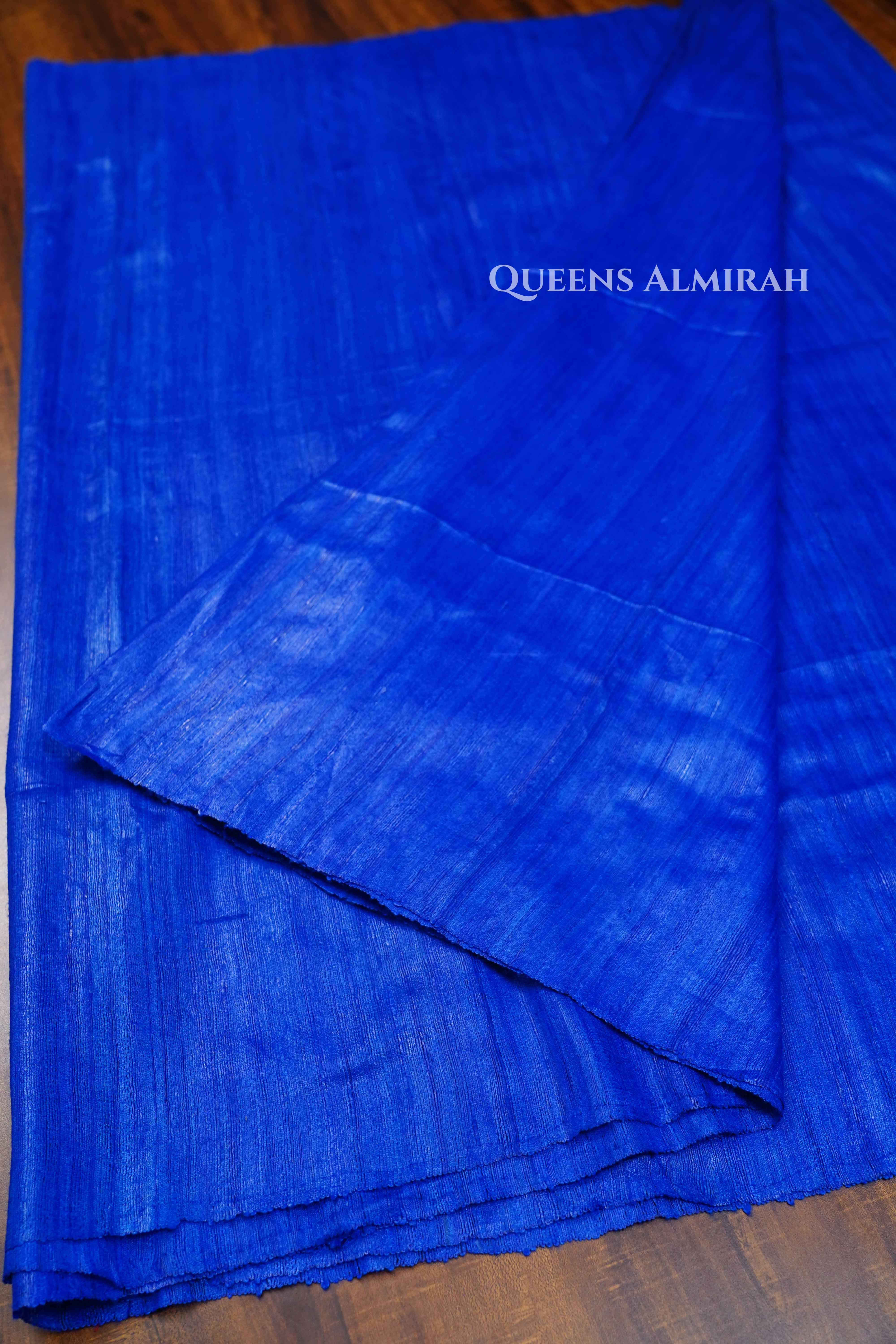 Chandran Suriyan  Designer Pure Tussar Silk Saree