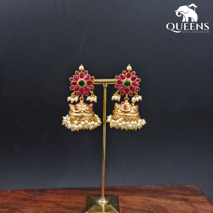 DHANVANDHIGAI NAGAS JUMKA - Queens Jewel Emporium
