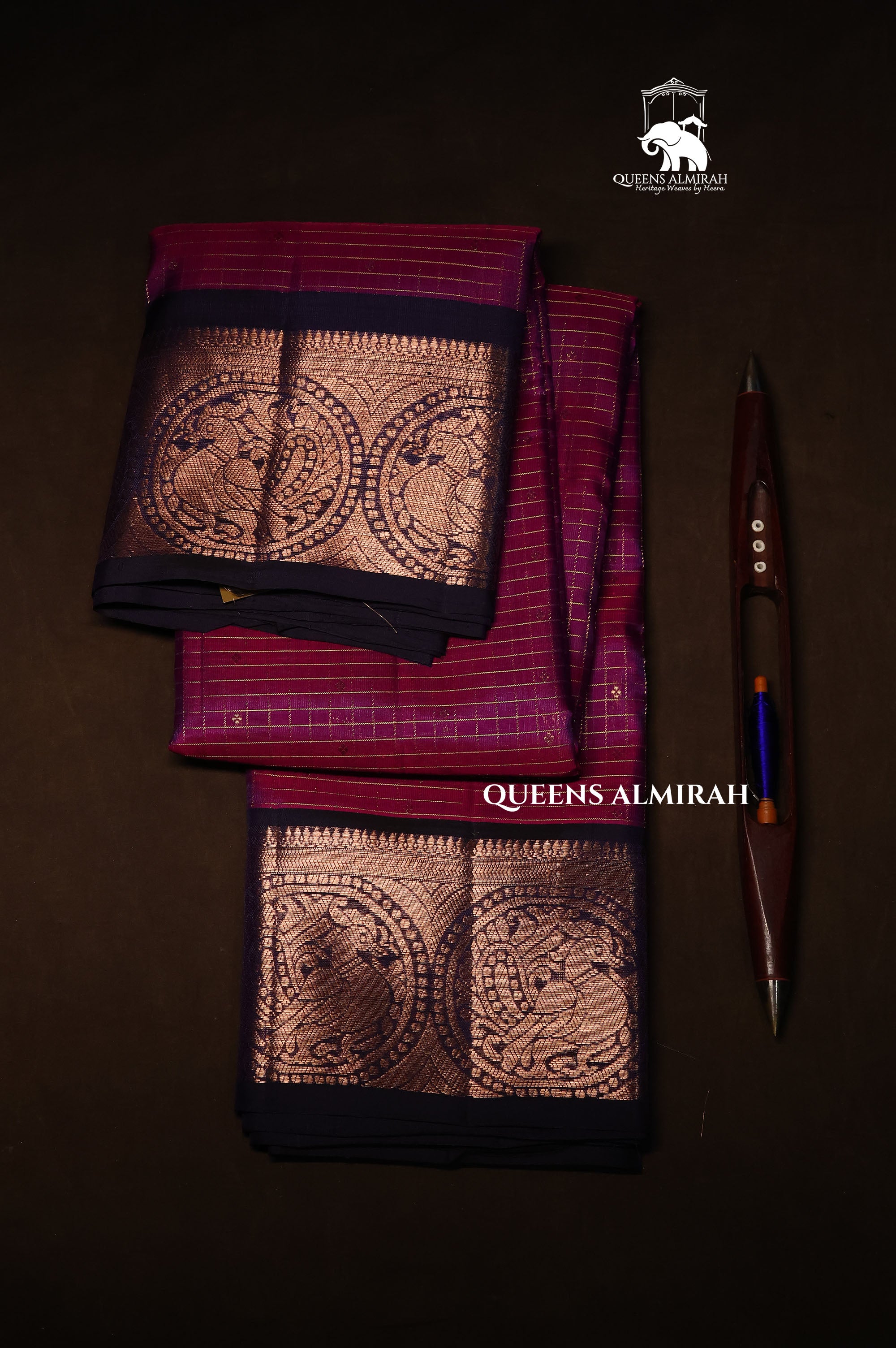 Purple Budget Kanchivaram Silk Saree
