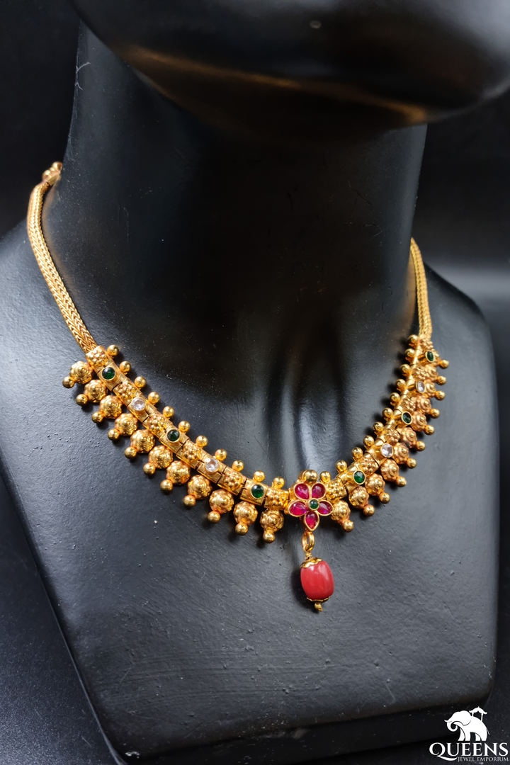 ANBARASI NECKLACE - Queens Jewel Emporium