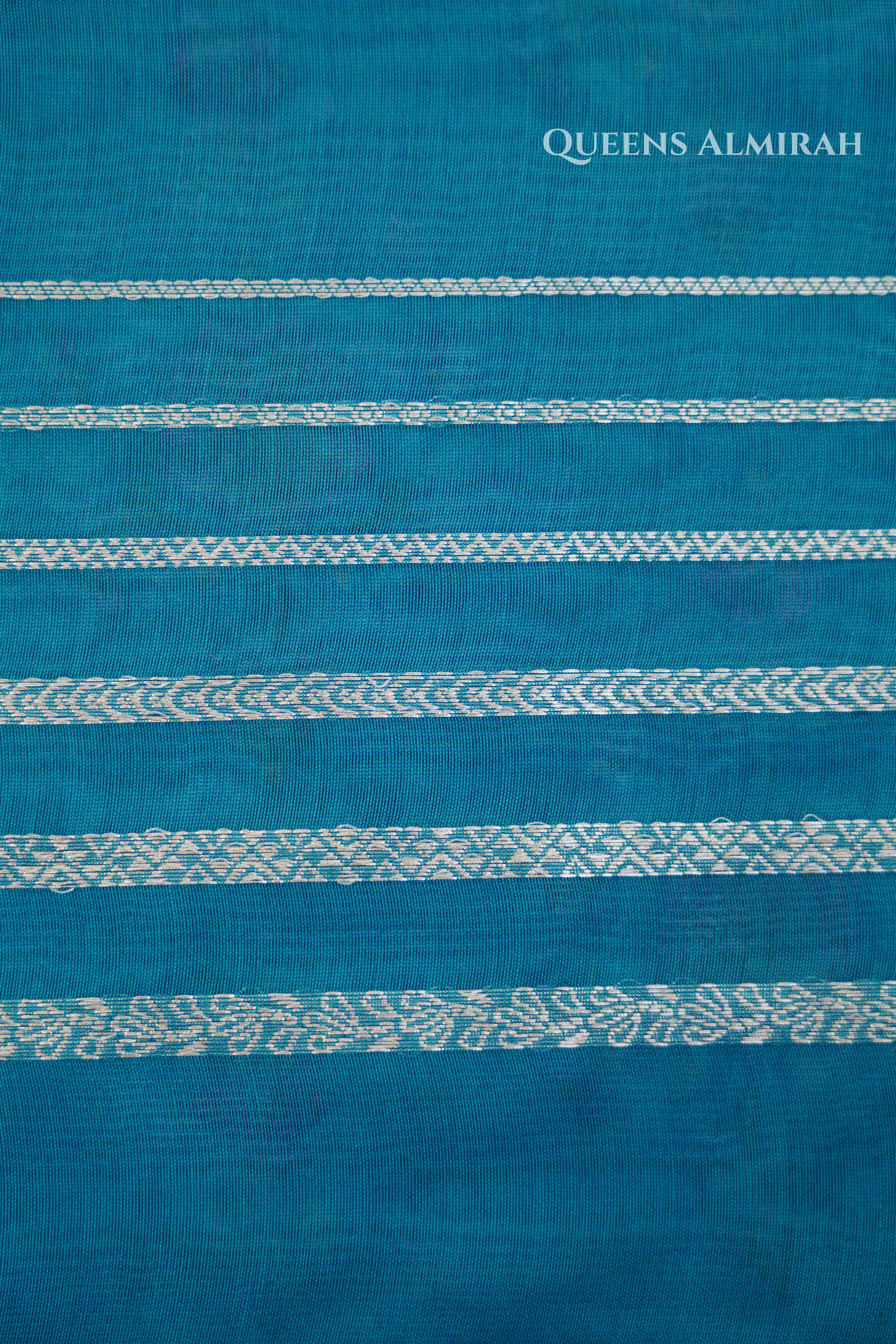 Blue Chanderi Silk Cotton Saree