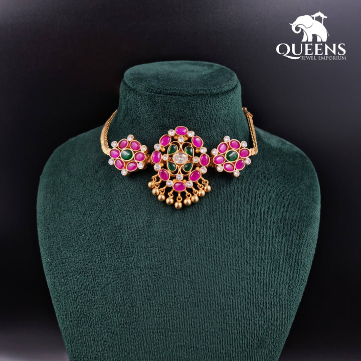 DHEENADHAYA CHOKER - Queens Jewel Emporium