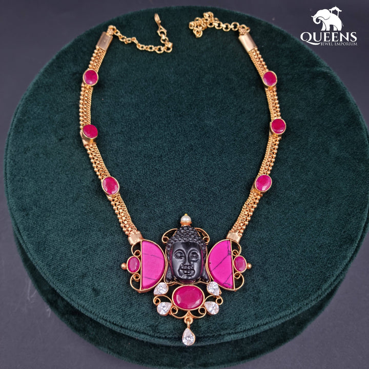 GANDHARI KEMP NECKLACE - Queens Jewel Emporium