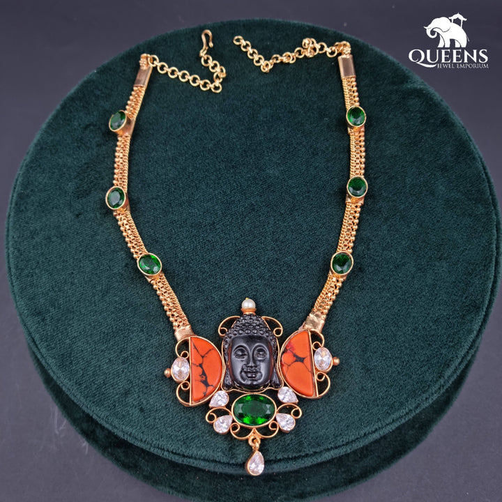 GANDHARI KEMP NECKLACE - Queens Jewel Emporium