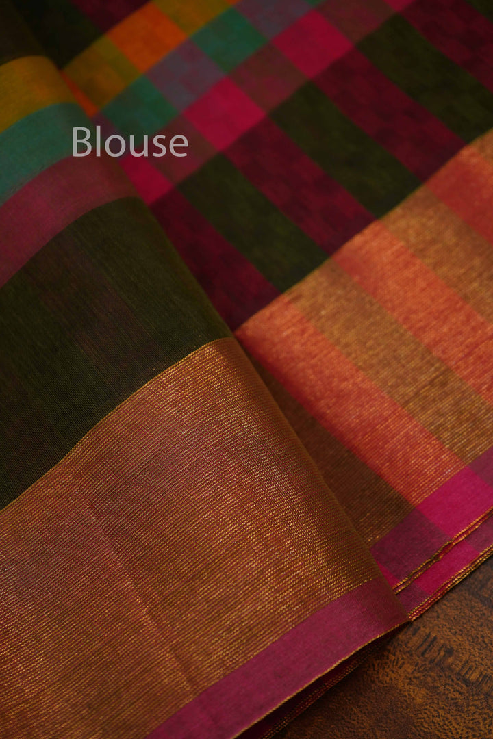 MULTI COLOR PURE SILK COTTON - Queens Jewel Emporium