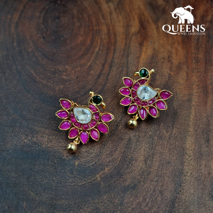 HANSAVATHI SIMPLE EARRINGS - Queens Jewel Emporium