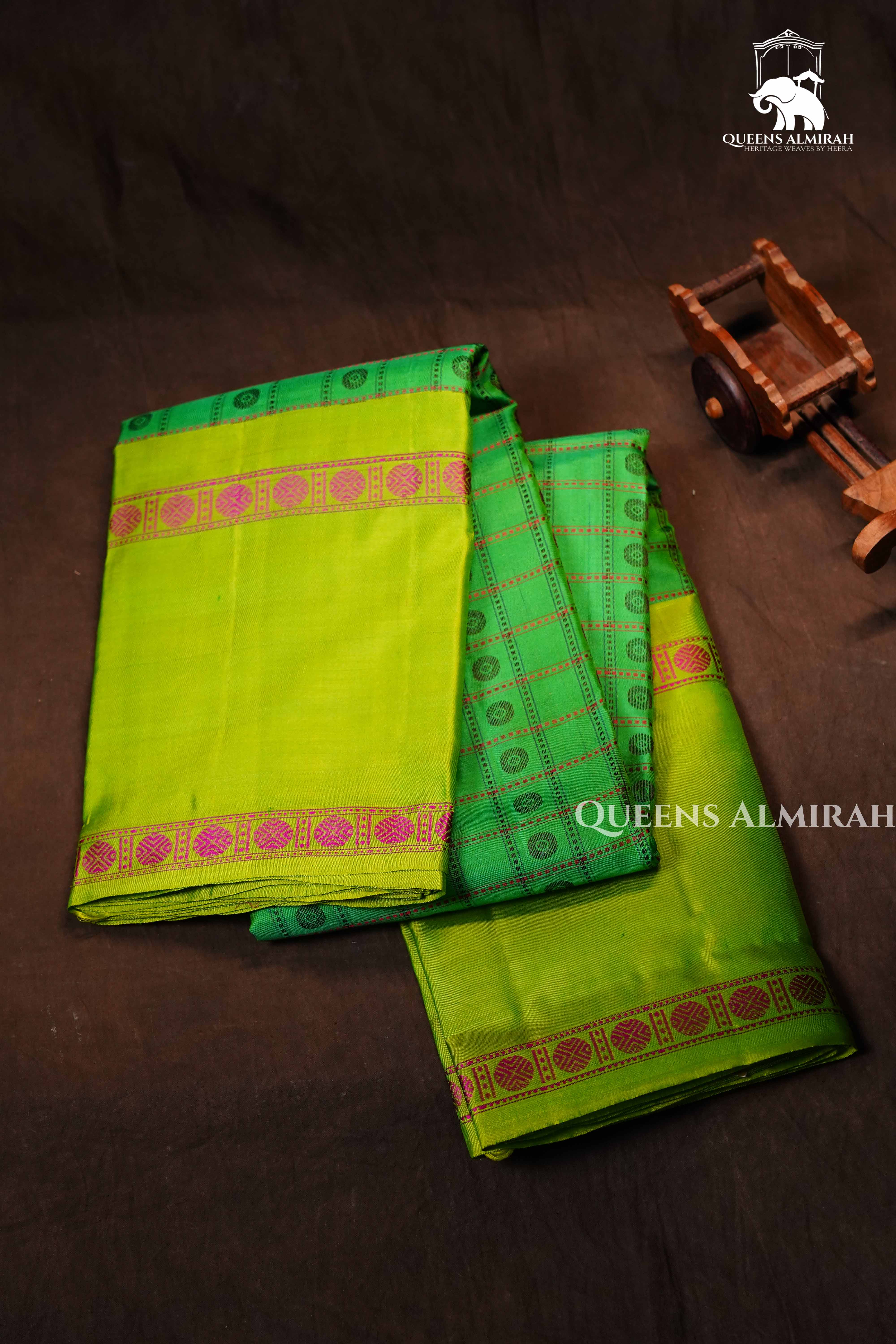 Green Pure Kanchivaram Silk Saree