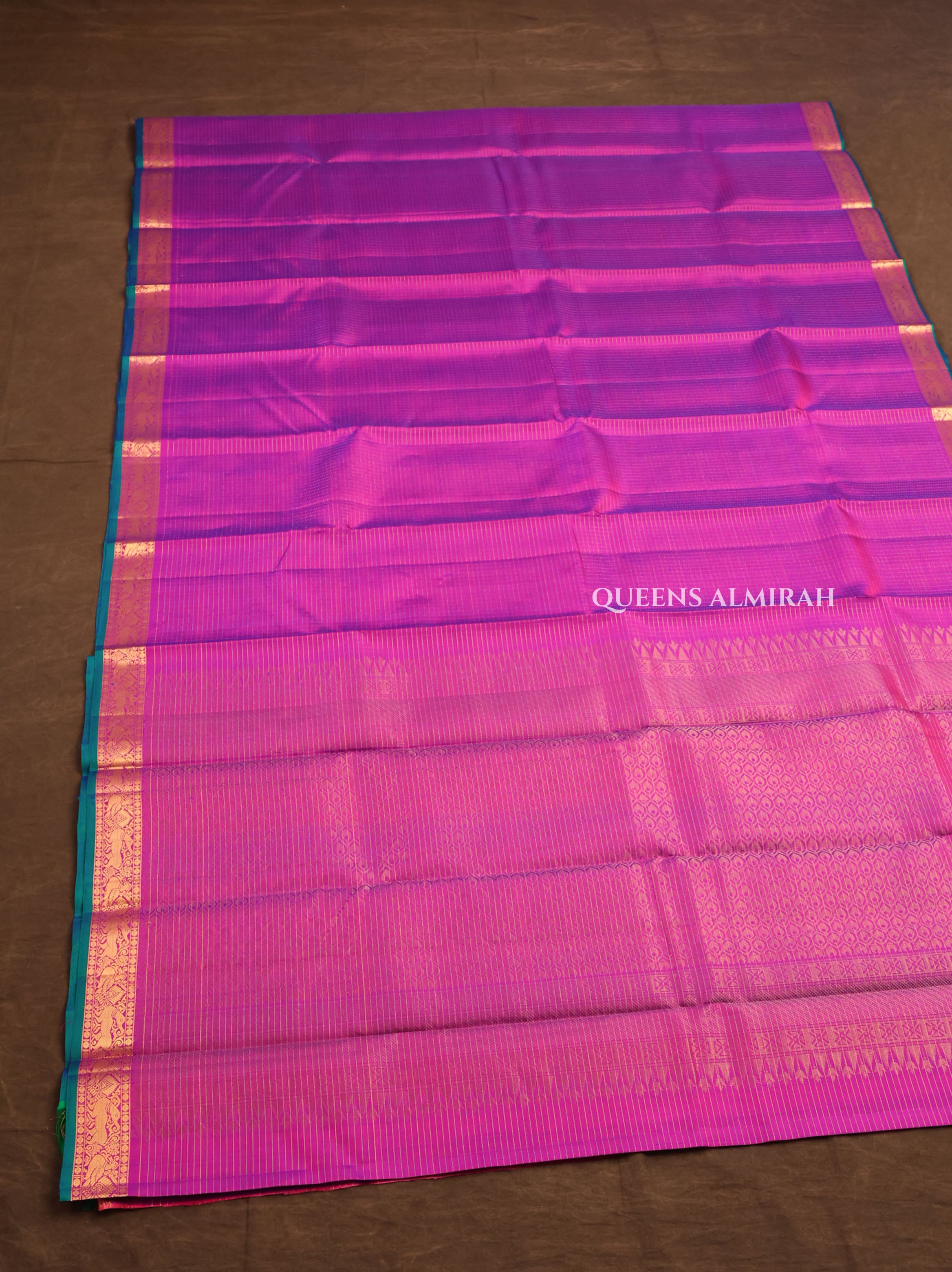 Purple  Pure Kanchivaram Silk Saree
