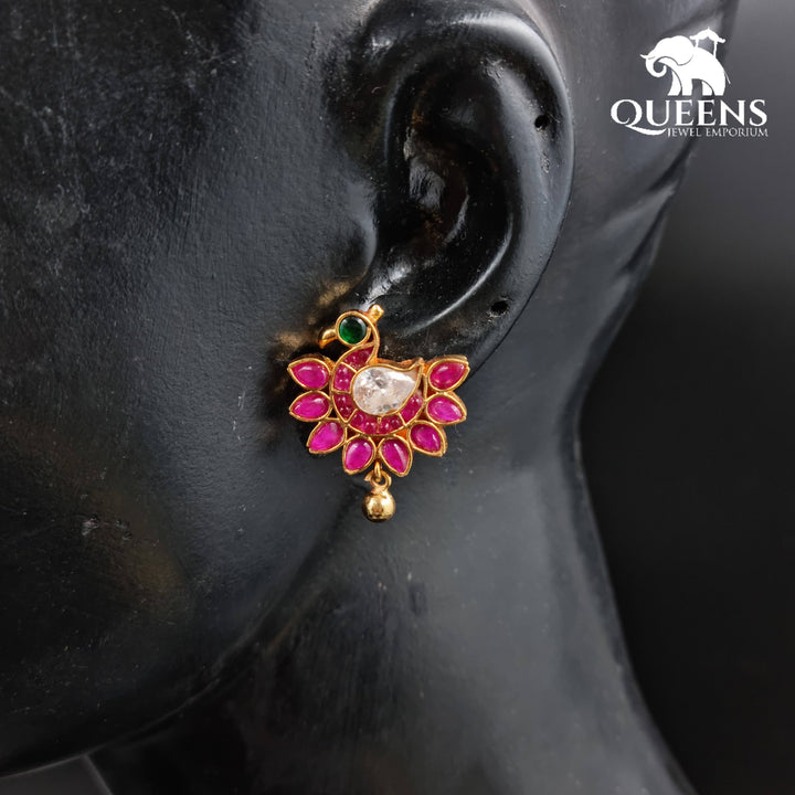 HANSAVATHI SIMPLE EARRINGS - Queens Jewel Emporium