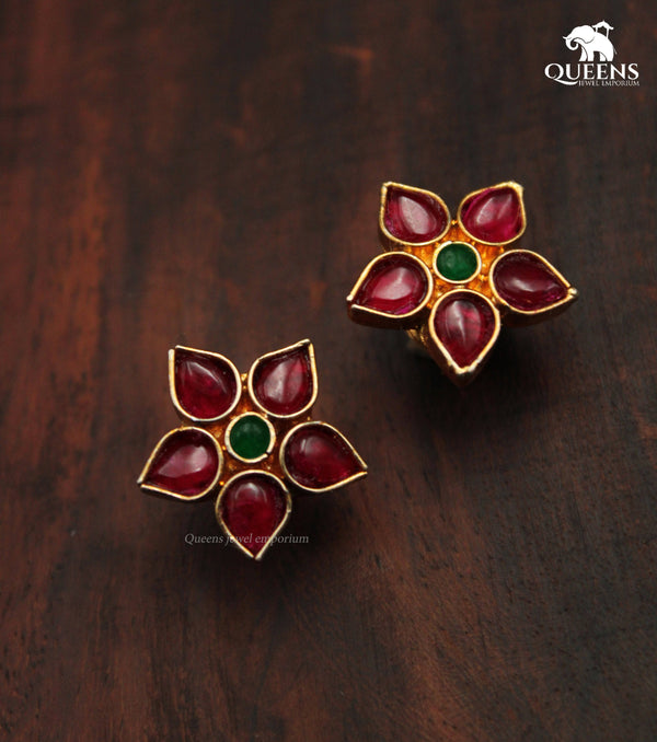 DHINDYA SIMPLE EARRINGS - Queens Jewel Emporium