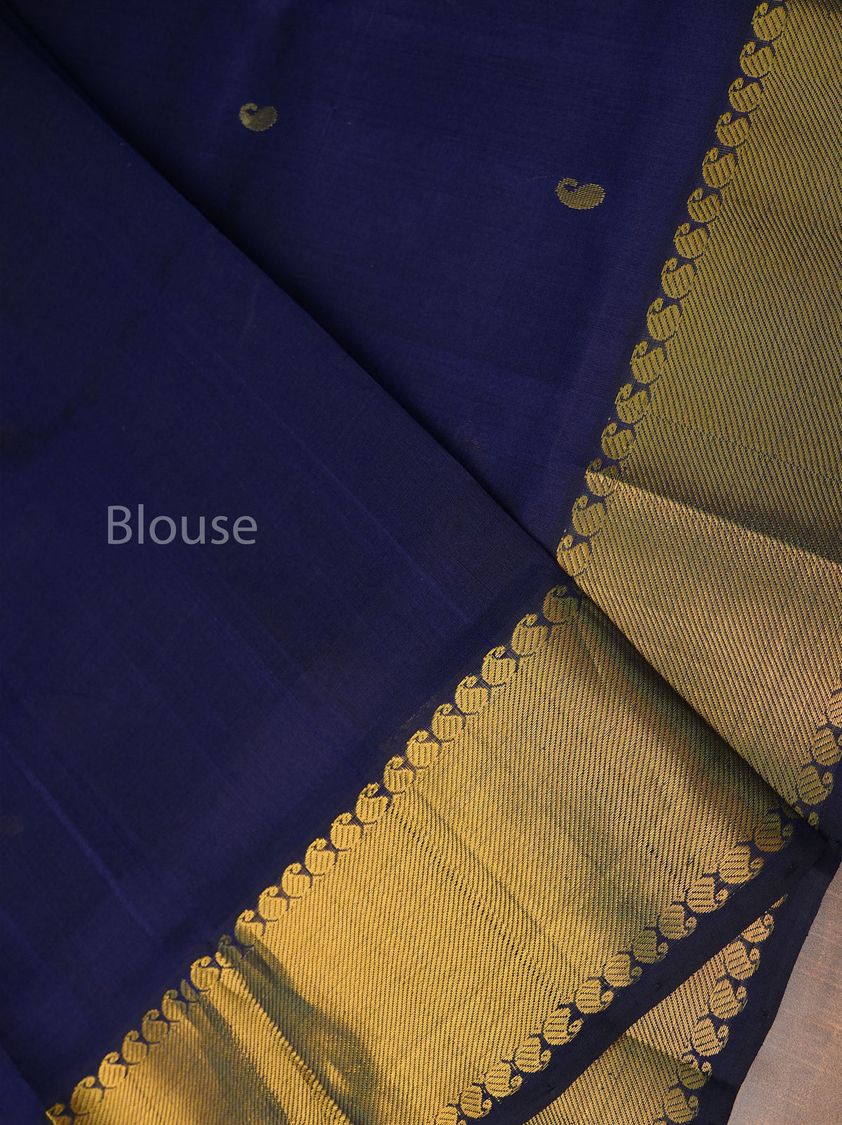 Violet Pure Silk Cotton Saree
