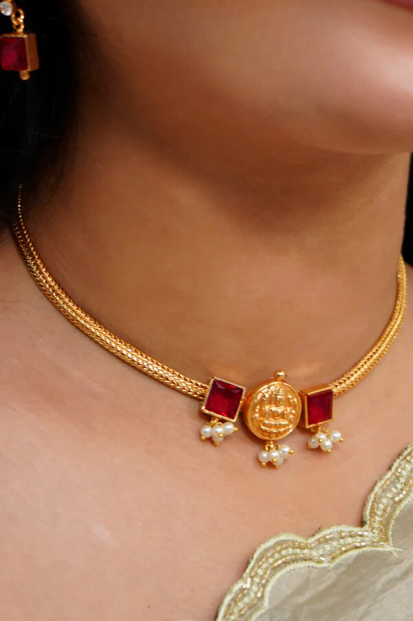 TANVI CHOKER SET - Queens Jewel Emporium