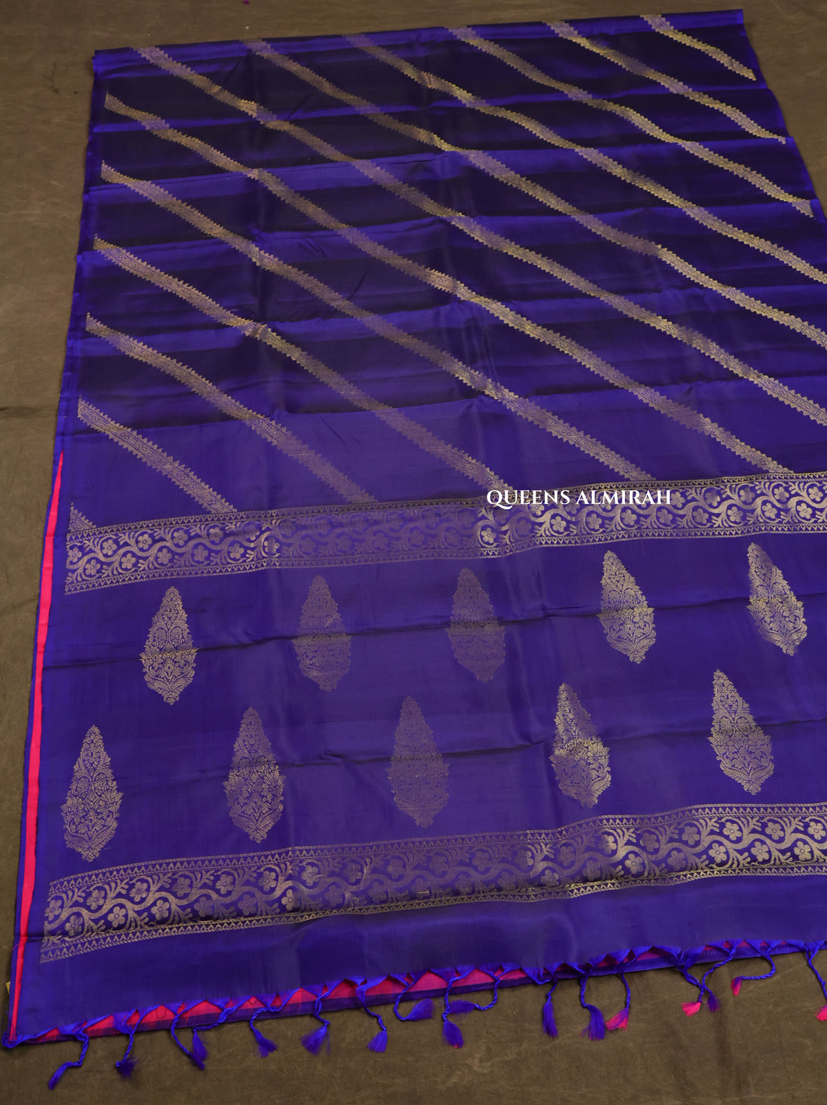 Blue Pure Kanchivaram Silk Saree