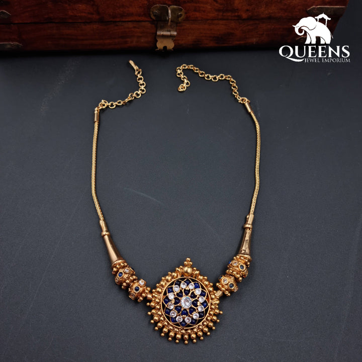 VAANATHI KEMP NECKLACE - Queens Jewel Emporium