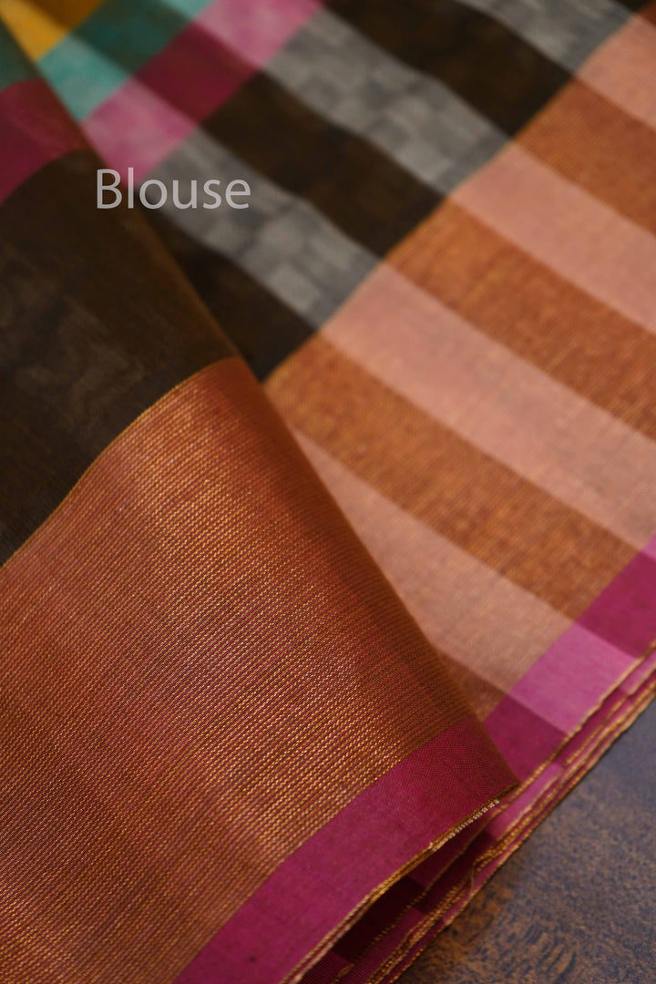 MULTI COLOR PURE SILK COTTON - Queens Jewel Emporium