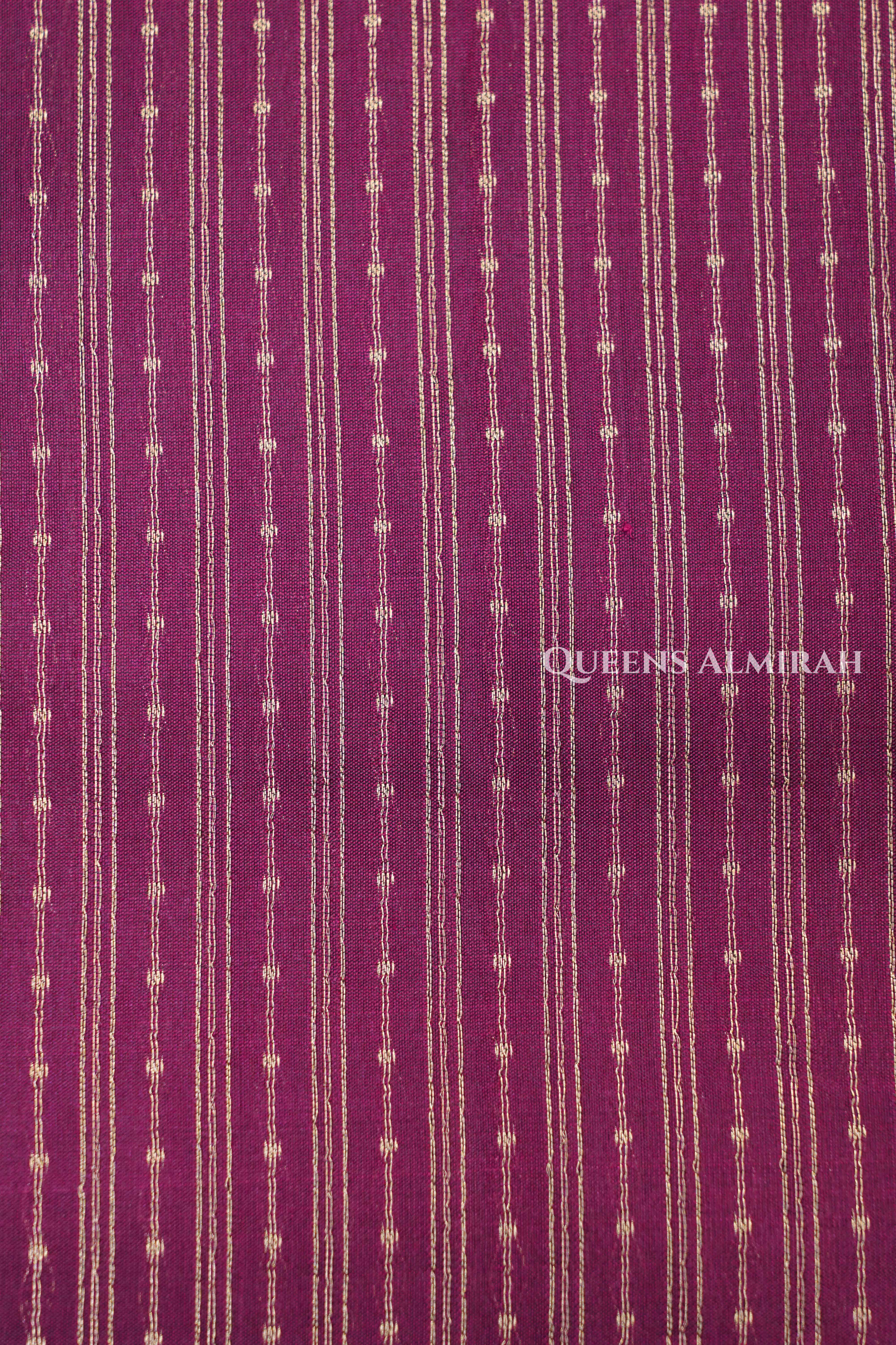 Red Wine Pure kanchivaram Silk Saree