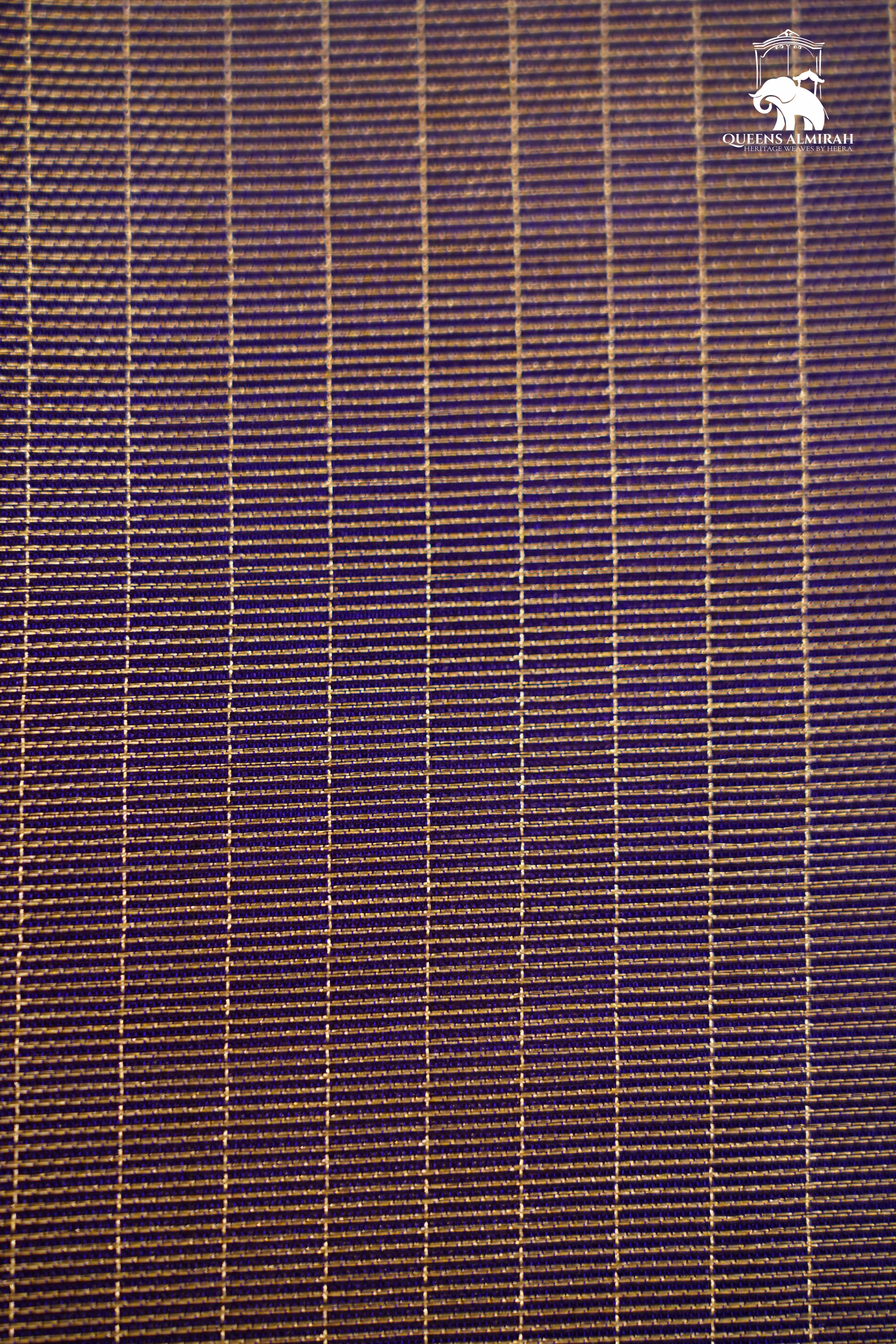 Dual Shade Of Lavender-Royal Karaikudi Chettinad Tissue Silk Cotton Saree