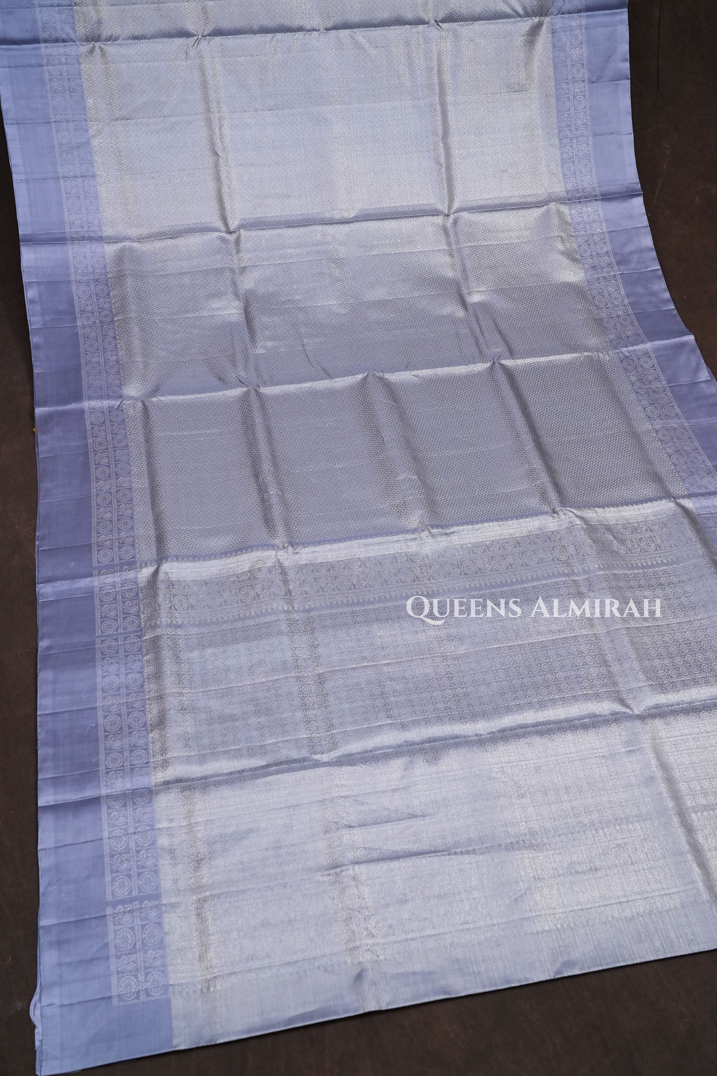 Grey Jamindharani Tissue Soft Silk Saree