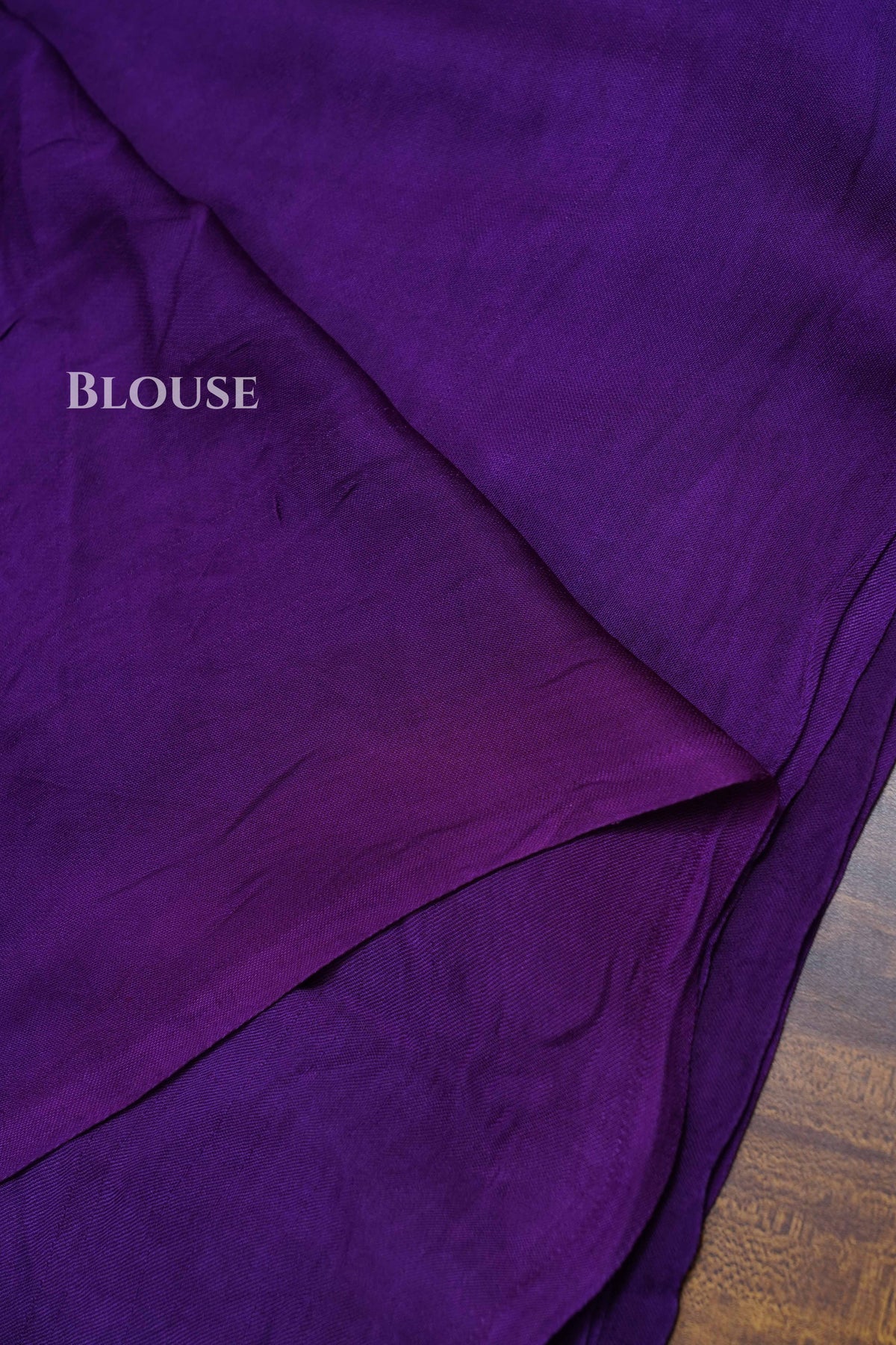 Purple  Modal Silk Saree