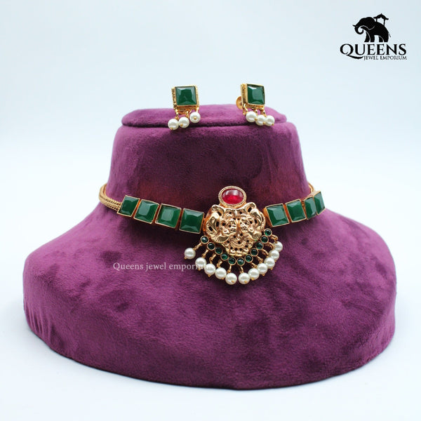 DHARUNYA KEMP CHOKER - Queens Jewel Emporium