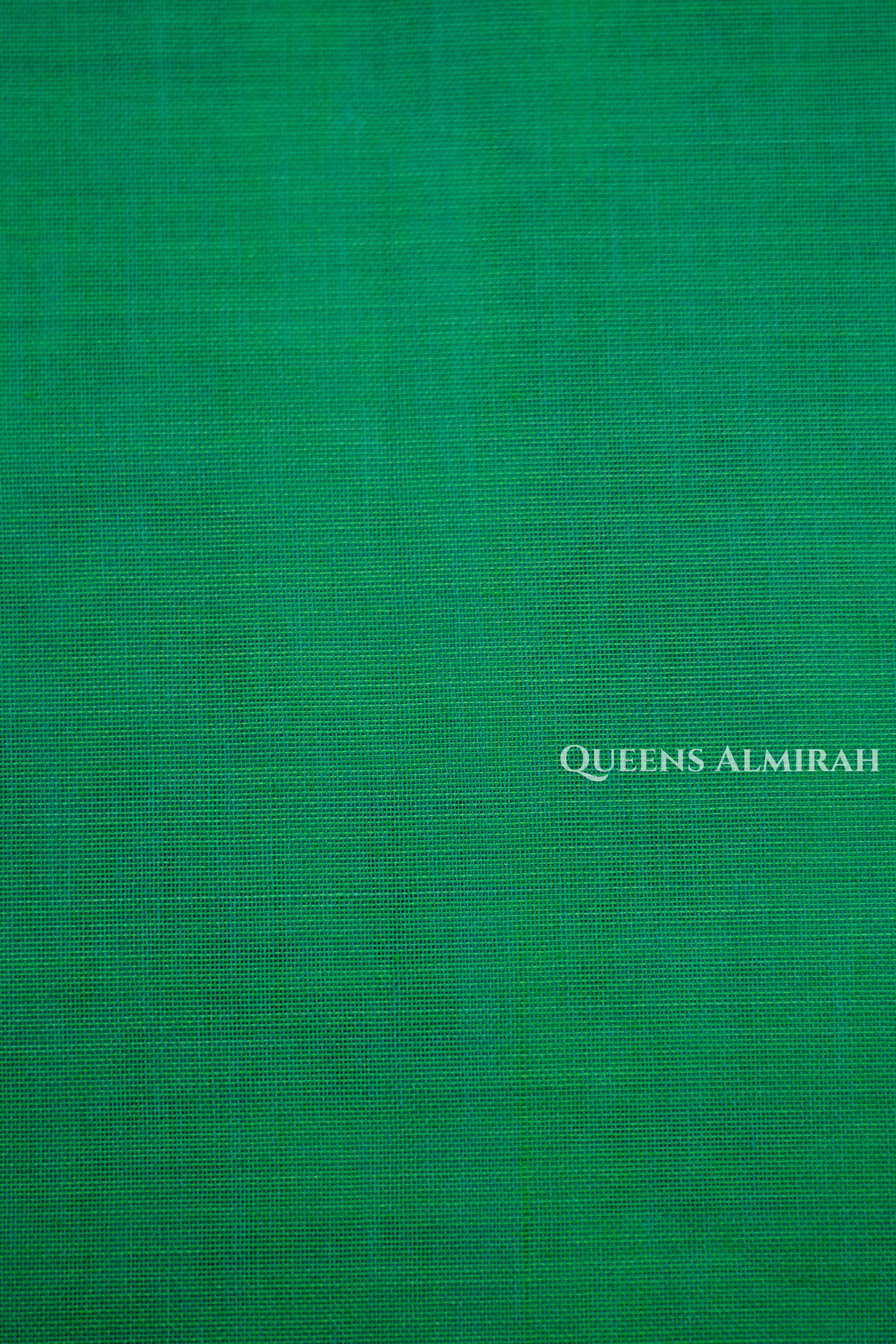 Aqua Green Narayanpet Cotton Saree