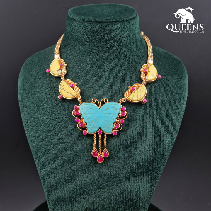 ILANDHIRAI KEMP NECKLACE - Queens Jewel Emporium
