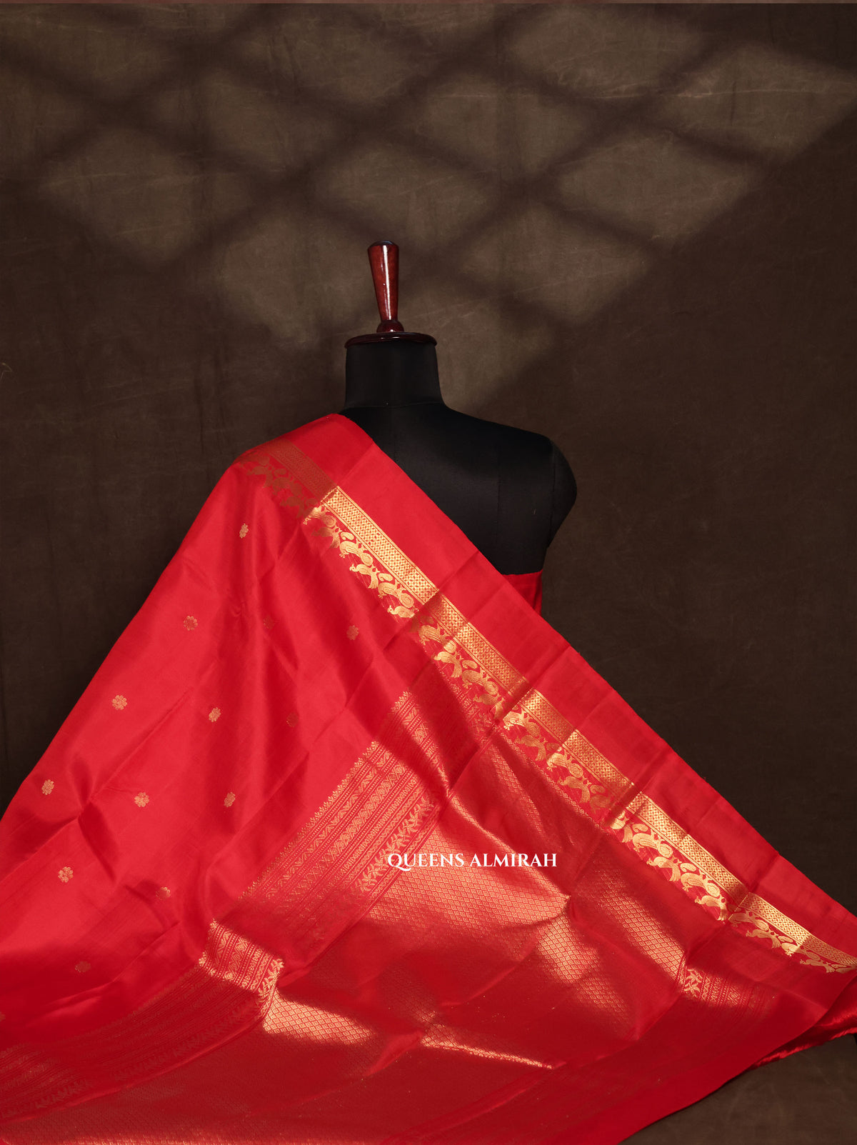 Red Pure Kanchivaram Silk Saree