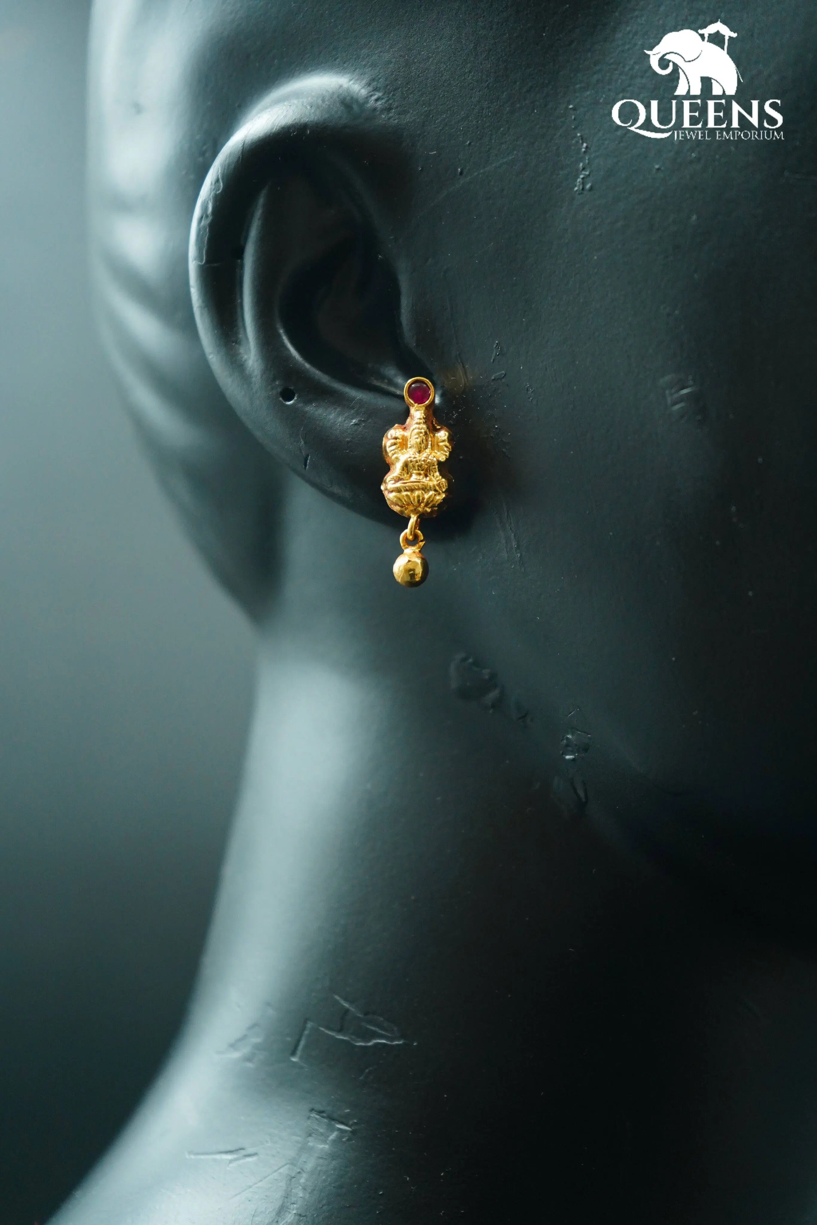AARUDHRA SIMPLE EARRINGS - Queens Jewel Emporium